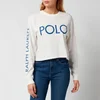 Polo Ralph Lauren Women's Logo Sleeve Logo T-Shirt - Deckwash White - Image 1