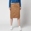 Polo Ralph Lauren Women's Military Midi Skirt - Dark Beige - Image 1