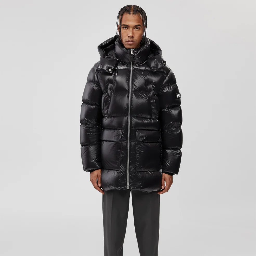 Mackage Men's Kendrick Down Puffer with Removable Hood - Black Image 1