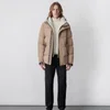 Mackage Men's Riley Down Jacket With Removable Shearling Bib - Camel - Image 1