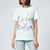 Maison Kitsuné Women's Handwriting Classic T-Shirt - Mint - Image 1