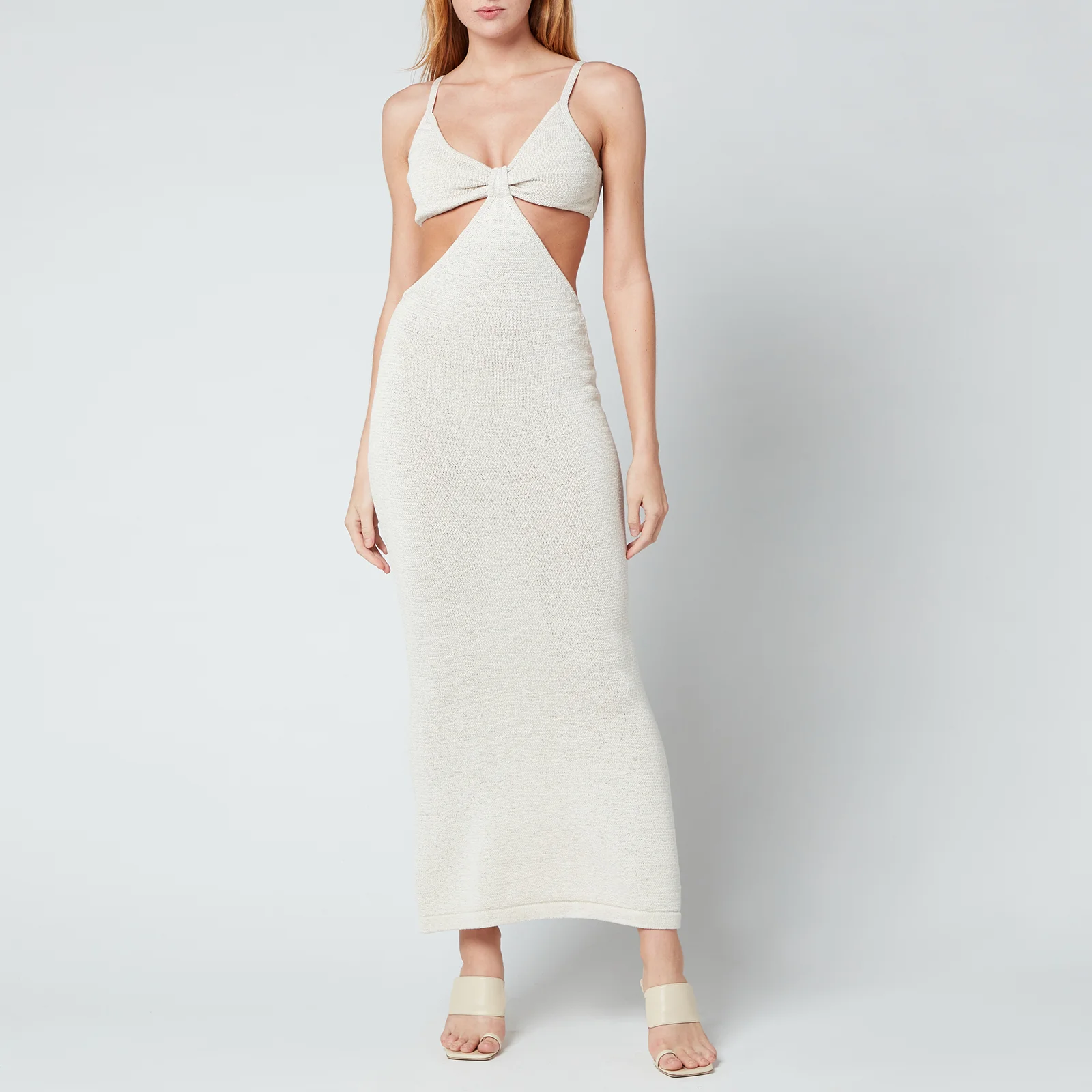 Cult Gaia Women's Serita Knit Dress - Off White Image 1