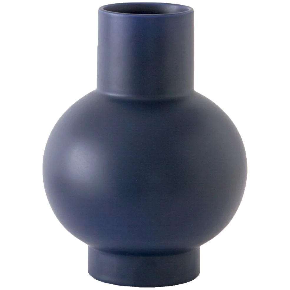 Raawii Strøm Vase - Blue - Large Image 1