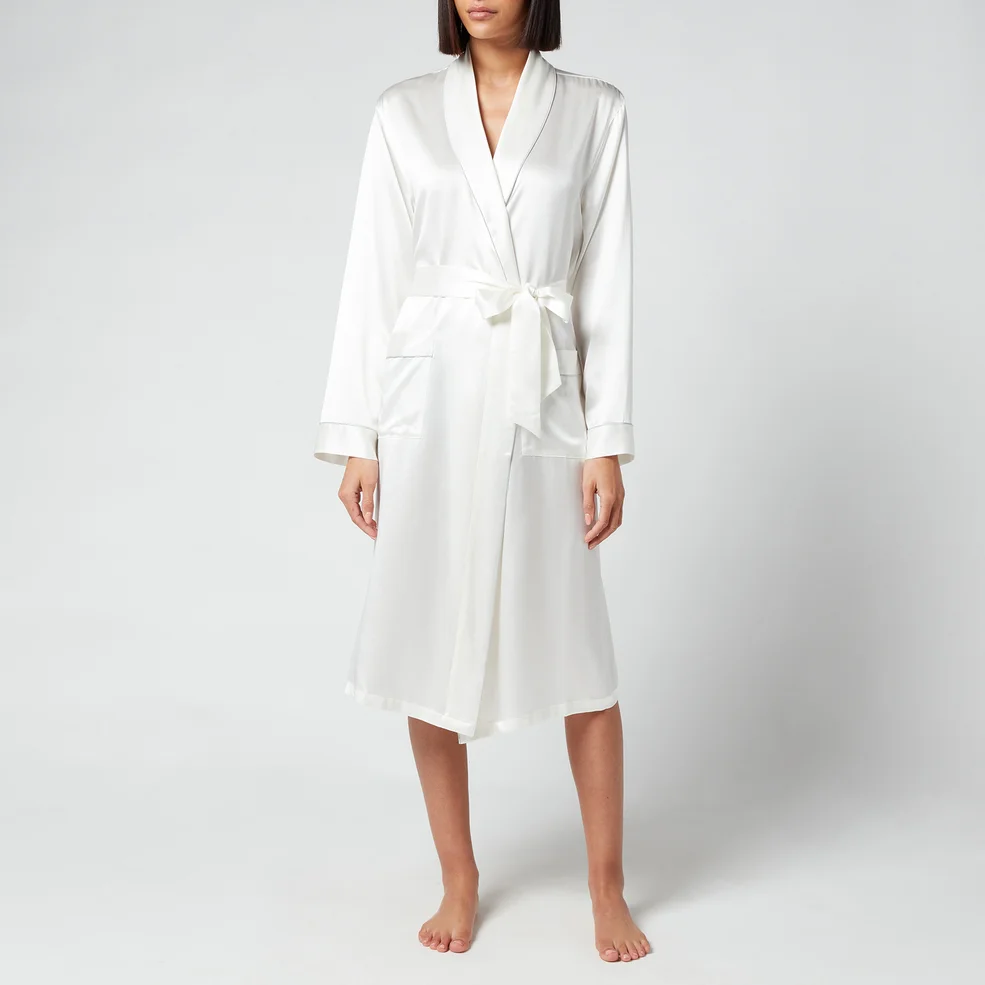 ESPA Silk Robe - White Image 1