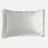 ESPA Home Oxford Edge Silk Pillowcase - Moonlight Grey - Image 1
