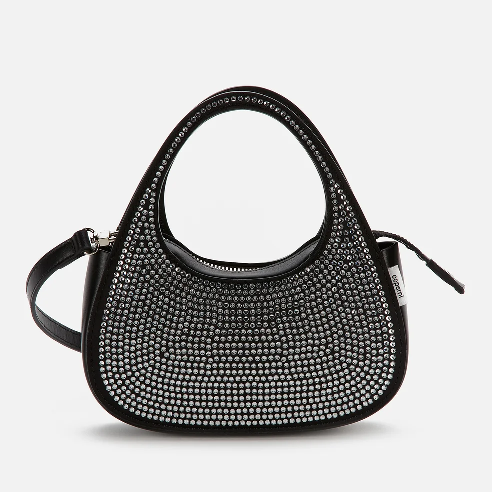 Coperni Women's Exclusive Micro Baguette Swipe Bag - Crystal/Black Image 1