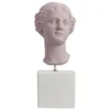 Sophia Enjoy Thinking Venus Head Statue - Powder Pink - Medium - Image 1