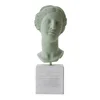Sophia Enjoy Thinking Venus Head Statue - Vintage Green - Medium - Image 1