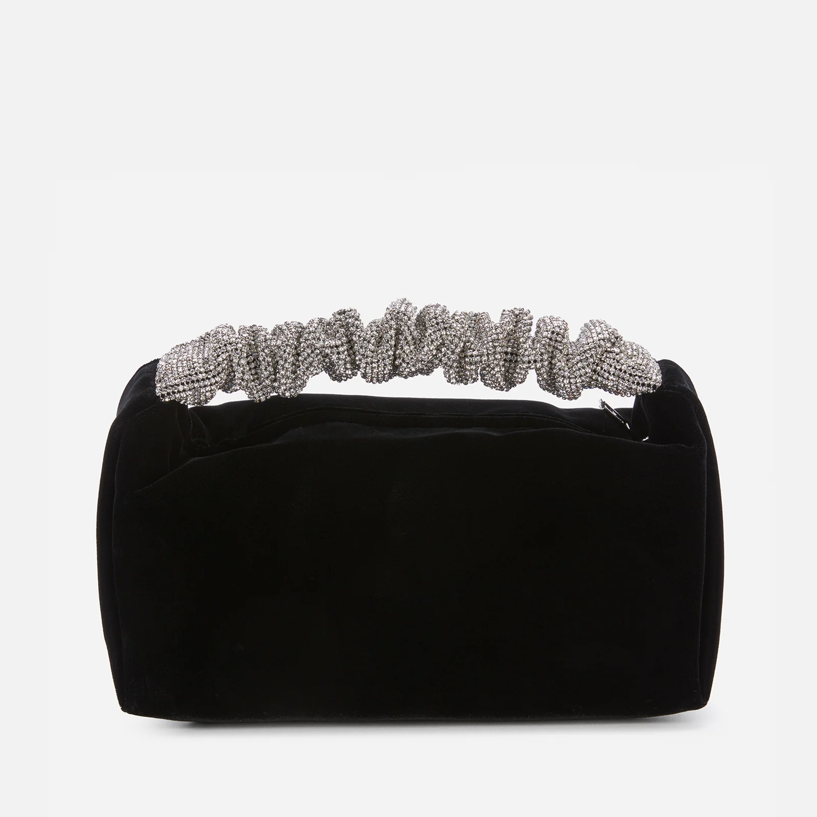Alexander Wang Women's Scrunchie Mini Bag Velvet W Crystal - Black Image 1