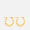 Astrid & Miyu Women's Twisted Mini Hoops In Gold - Gold - Image 1