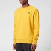 The North Face Men's Raglan Redbox Sweatshirt - Arrowwood Yellow - Image 1