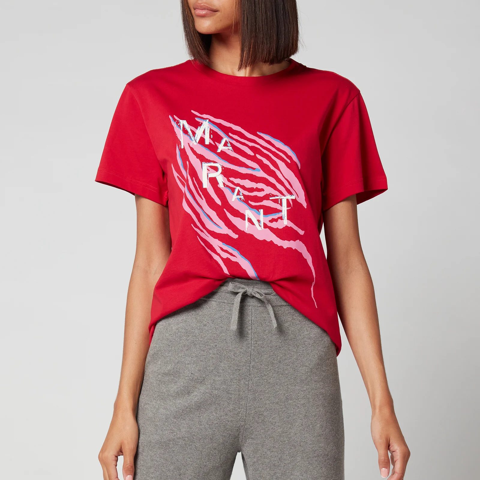 Isabel Marant Women's Zaof T-Shirt - Red Image 1