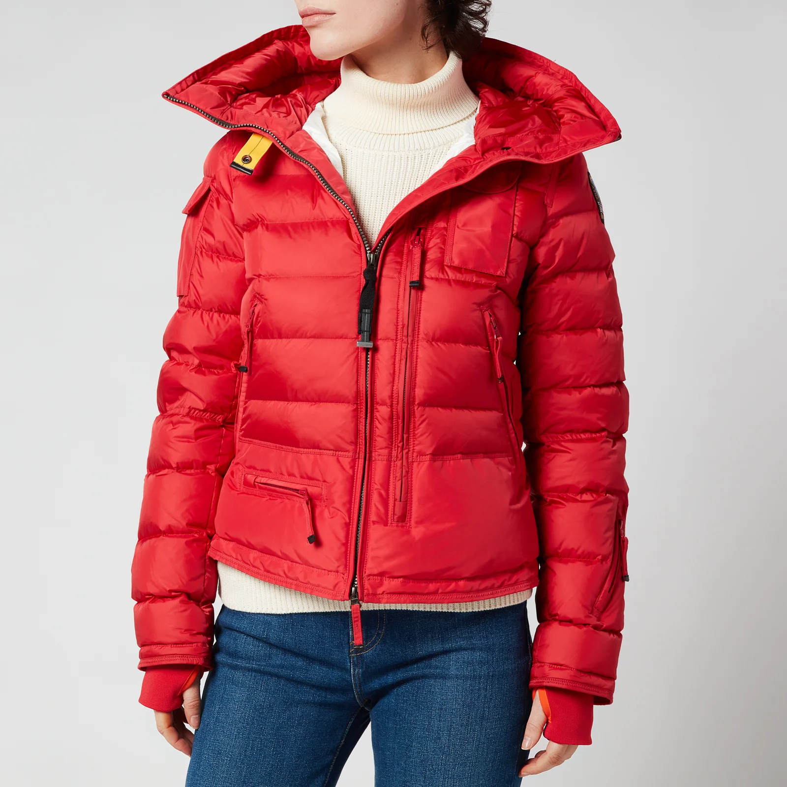 Parajumpers Women's Skimaster Mountain Loft Coat - Red Image 1