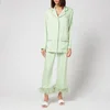 Sleeper Women's Party Pyjama Set With Feathers - Mint - Image 1