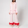 Sleeper Women's Party Pyjama Set With Feathers - Pink - Image 1
