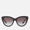 Valentino Women's Allure Acetate Cateye Sunglasses - Black - Image 1