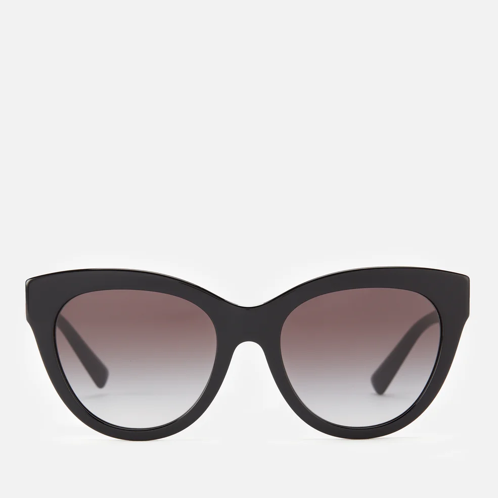 Valentino Women's Allure Acetate Cateye Sunglasses - Black Image 1