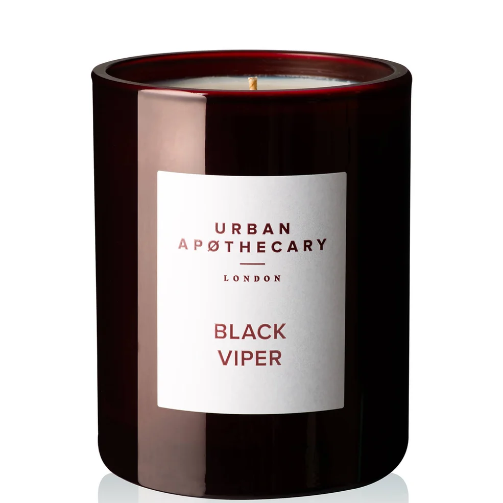 Urban Apothecary Black Viper Luxury Candle 300g Image 1