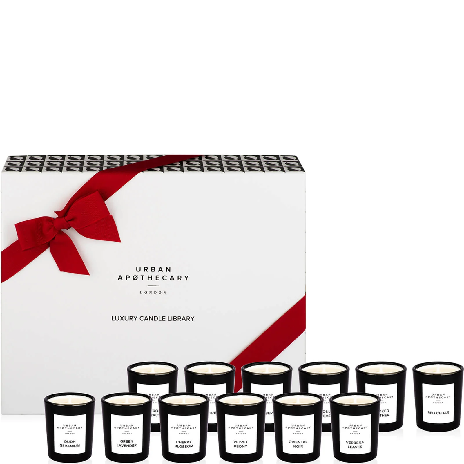 Urban Apothecary 12 Piece Luxury Candle Library 35g Image 1