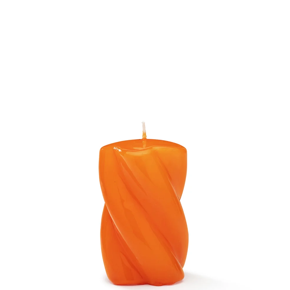 anna + nina Blunt Twisted Candle Short Orange Image 1