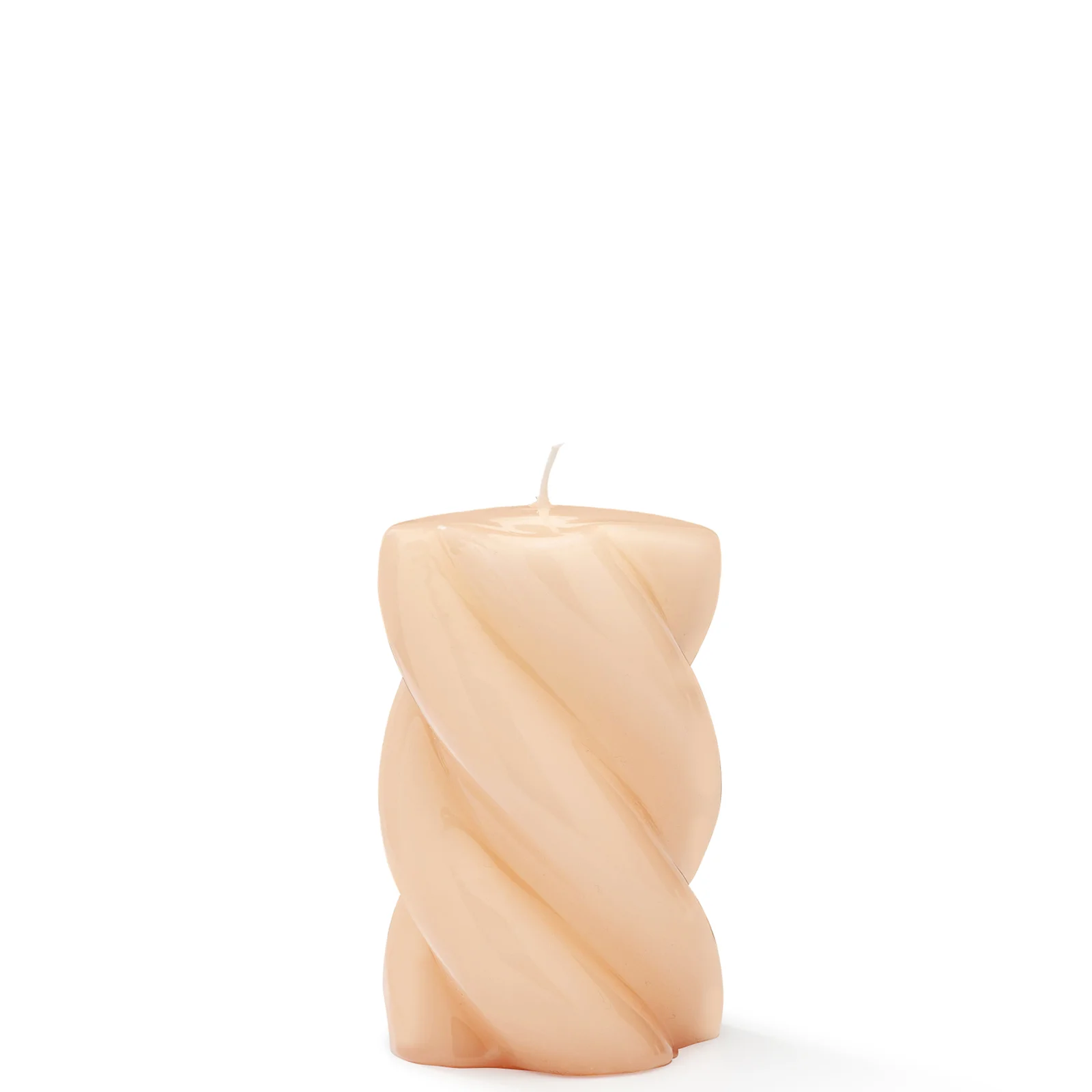 anna + nina Blunt Twisted Candle Short Nude Image 1
