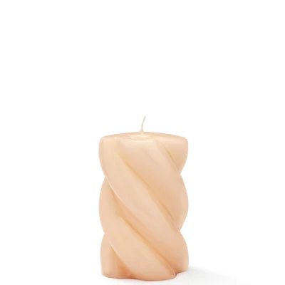 anna + nina Blunt Twisted Candle Short Nude