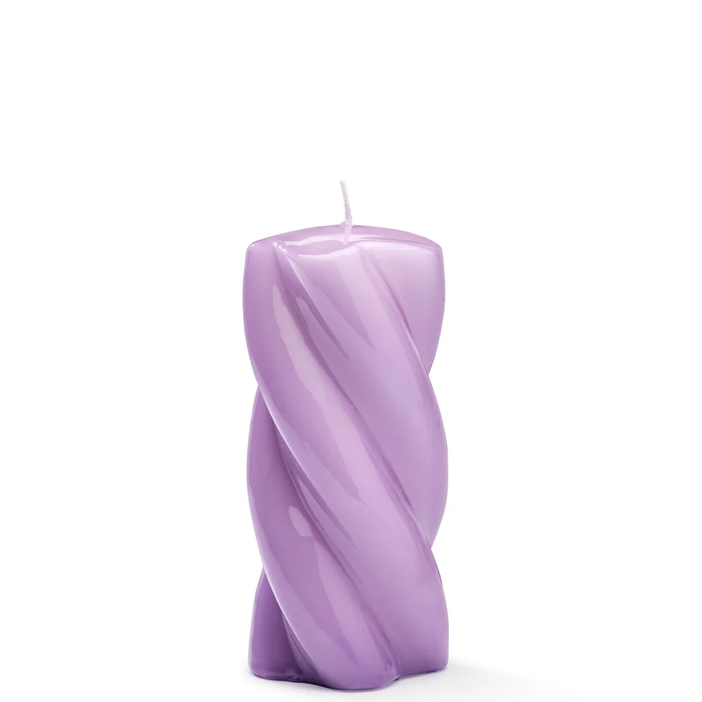 anna + nina Blunt Twisted Candle Long Lilac Image 1