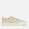 Stepney Workers Club 's Dellow Canvas Trainers - Raw Ecru - Image 1