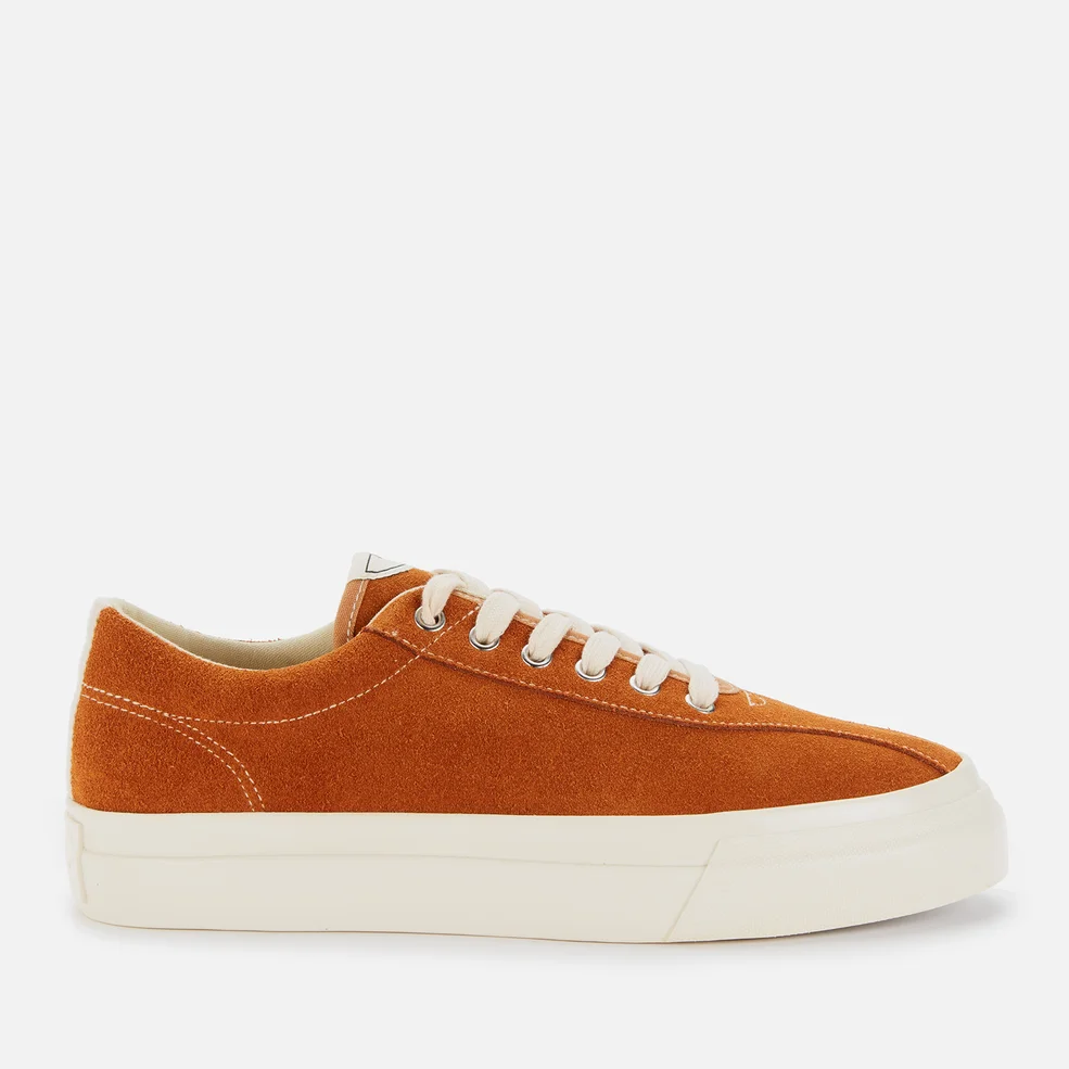 Stepney Workers Club Men's Dellow Suede Low Top Trainers - Tan Image 1