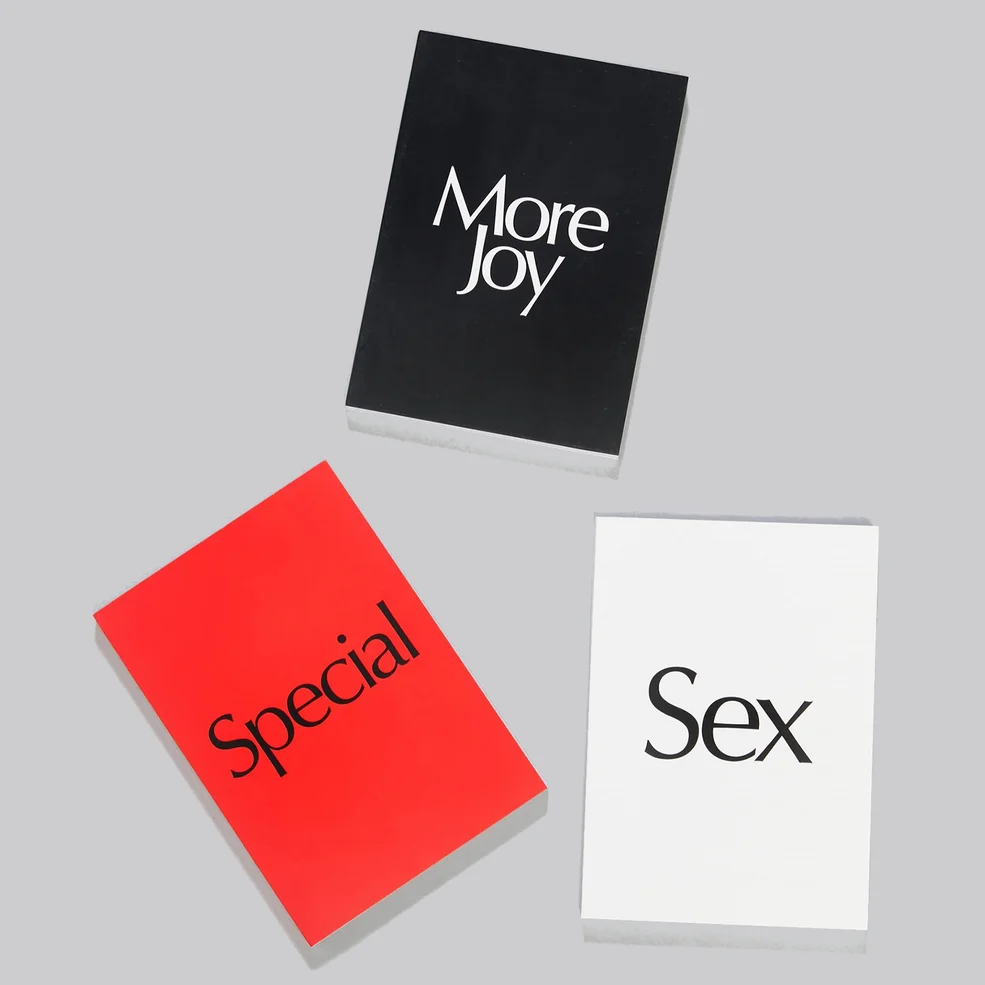 More Joy Stationery Notebooks (Set of 3) Image 1