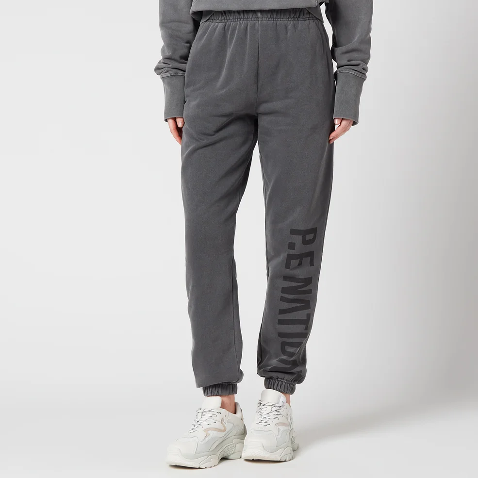 P.E Nation Women's Mid Game Trackpants - Charcoal Image 1