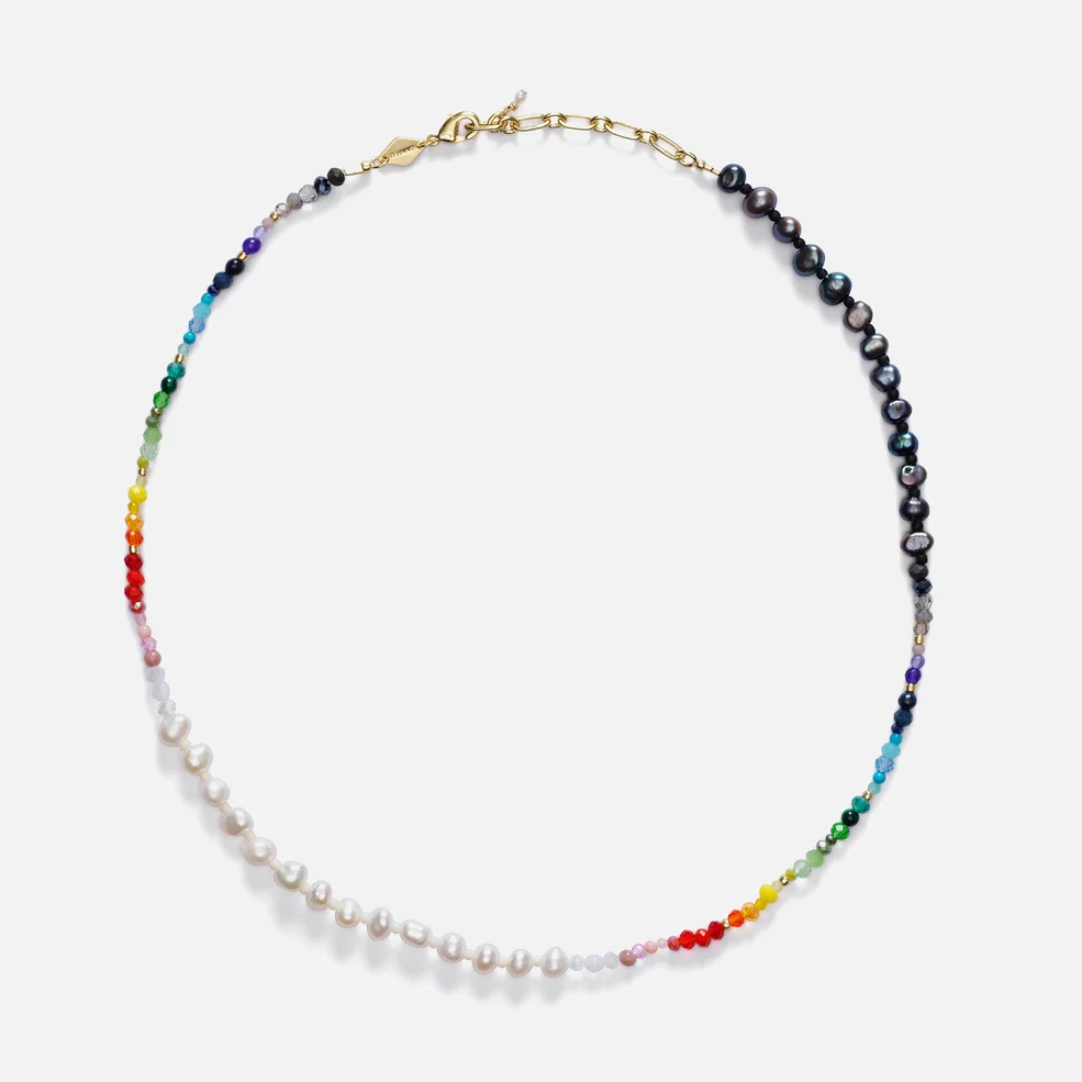 Anni Lu Women's Iris Pearl Necklace - Multi Image 1