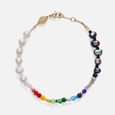 Anni Lu Women's Iris Pearl Bracelet - Multi