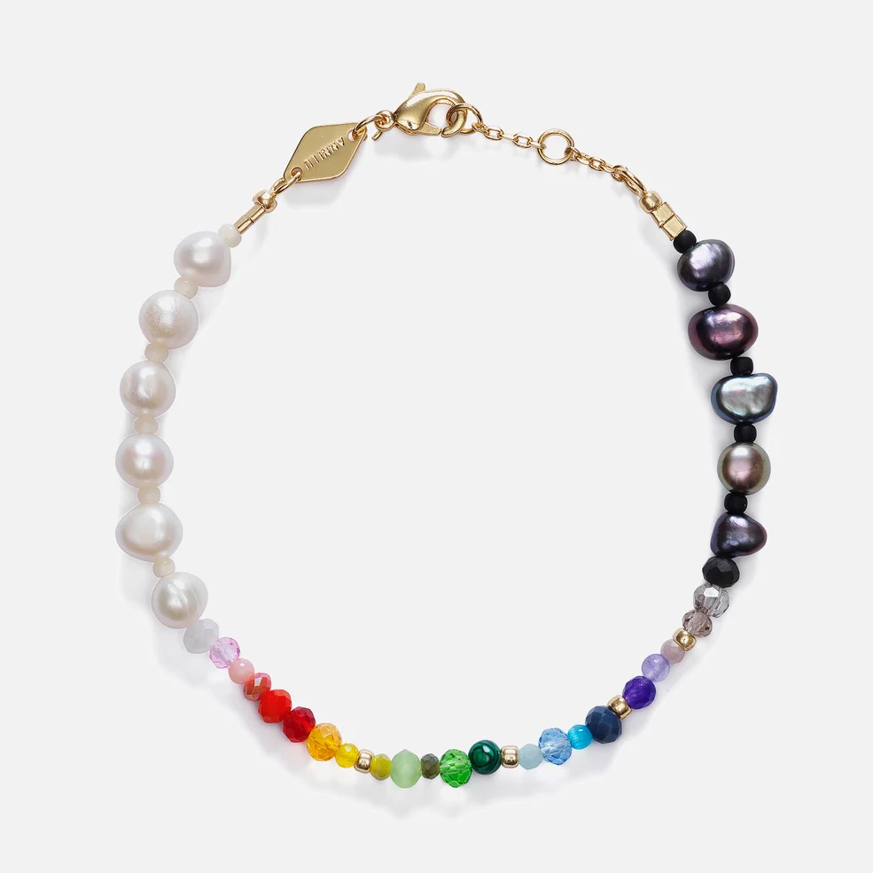 Anni Lu Women's Iris Pearl Bracelet - Multi Image 1