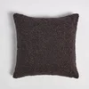 ïn home Faux Sheep Skin Cushion - Charcoal - 50x50cm - Image 1