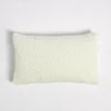 ïn home Faux Sheep Skin Cushion - White - 30x50cm - Image 1