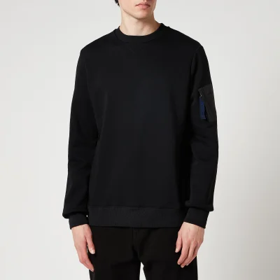 PS Paul Smith Men's Arm Patch Sweatshirt - Black