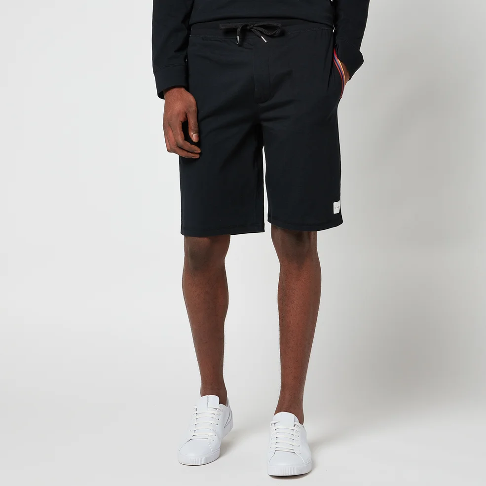 PS Paul Smith Men's Pocket Trim Jersey Shorts - Black Image 1