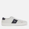PS Paul Smith Men's Zach Leather Cupsole Trainers - White/Dark Navy - Image 1