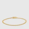 Tom Wood Women's Herringbone Bracelet - Gold - Image 1