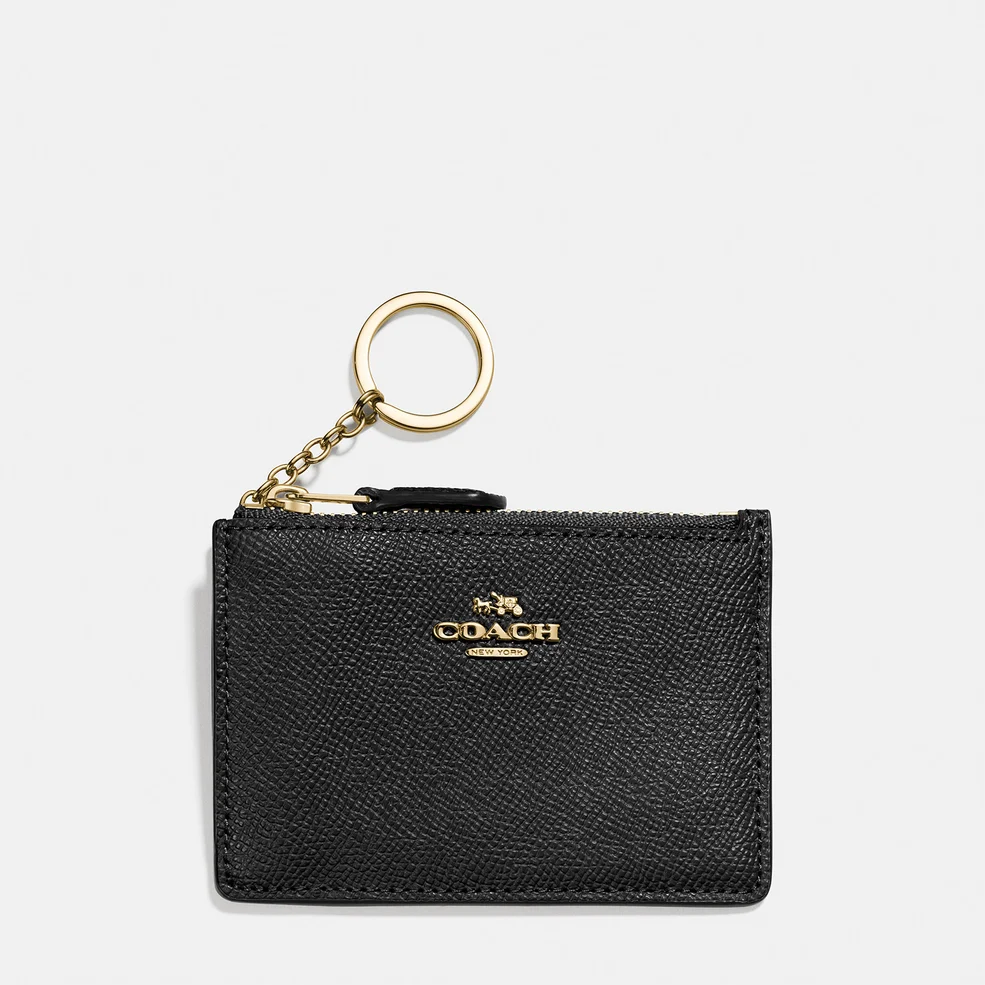 Coach Women's Mini ID Skinny Wallet - Black Image 1
