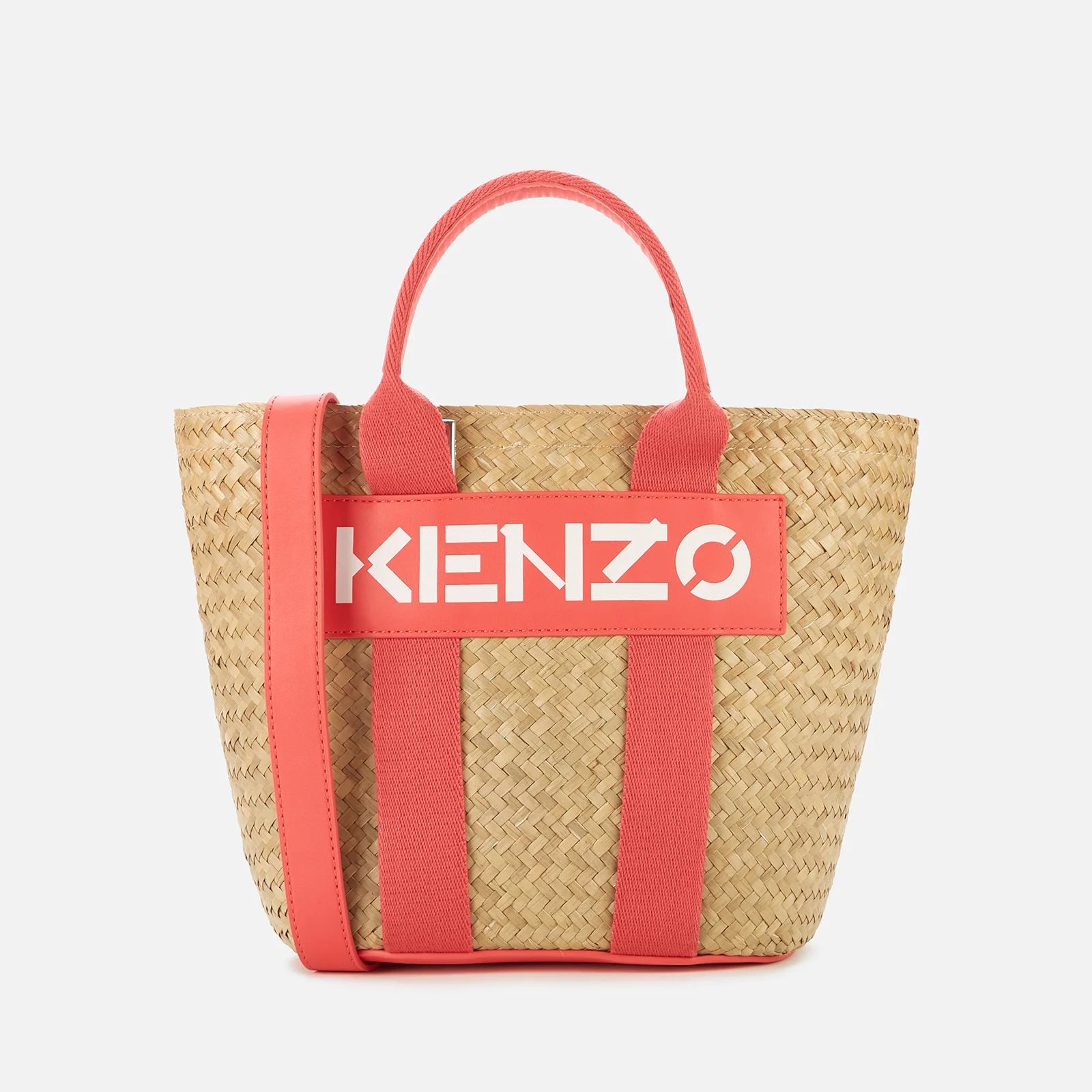 KENZO Women's Kabana Small Basket - Coral Image 1