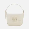 BY FAR Women's Alfie Gloss Grained Leather Bag - White - Image 1
