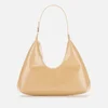 BY FAR Women's Amber Semi Patent Shoulder Bag - Cream - Image 1