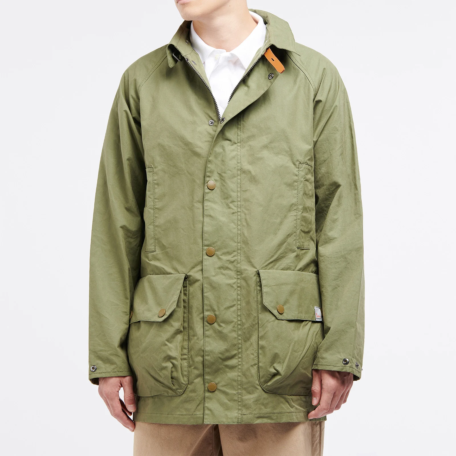 Barbour Heritage X Ally Capellino Men's Back Casual Jacket - Army Green Image 1