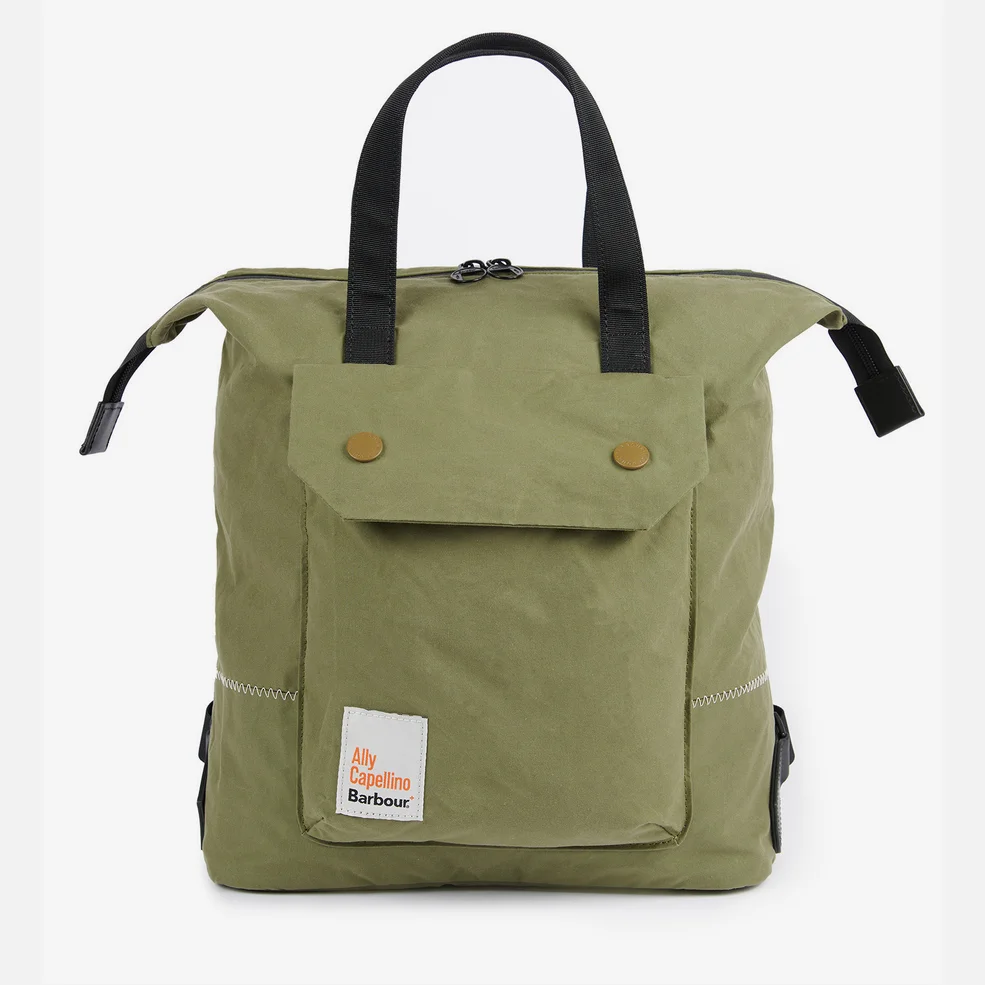 Barbour Heritage X Ally Capellino Men's Ben Backpack - Army Green Image 1
