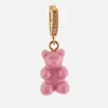 Crystal Haze Women's Pave Nostalgia Bear Hoop - Candy Pink - Image 1