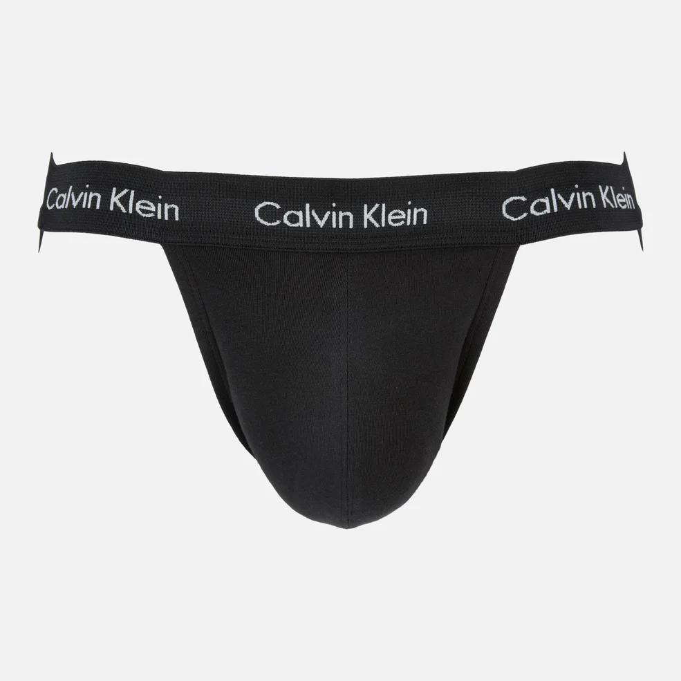 Calvin Klein Men's 2-Pack Jock Strap - Black Image 1
