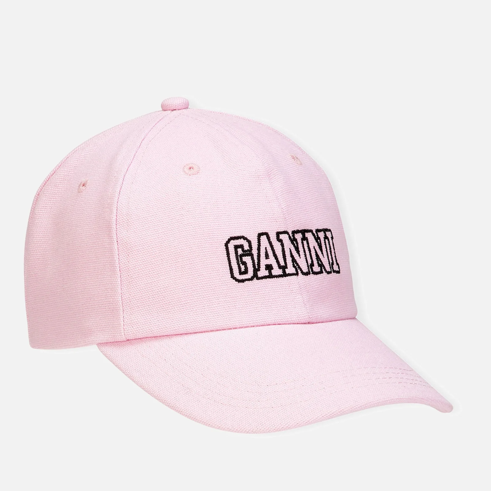 Ganni Women's Cotton Logo Cap - Sweet Lilac Image 1