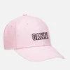 Ganni Women's Cotton Logo Cap - Sweet Lilac - Image 1